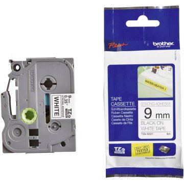 Brother TZE-S221 (9 mm x 8 m) crno-bijela laminirana traka