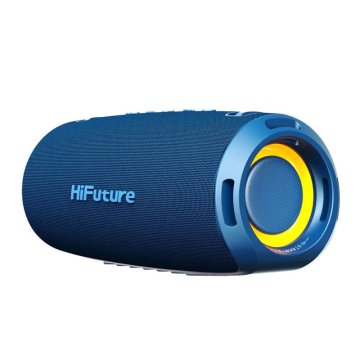 HiFuture GRAVITY prijenosni zvučnik 45 W 8 sati IPX7 vodootporan, RGB osvjetljenje, Bluetooth 5.3 TWS plavi