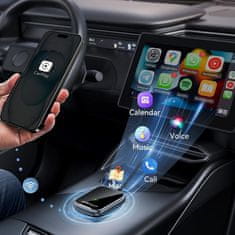 AceFast Acefast QC1 bežični adapter za CarPlay / Android Auto - siv
