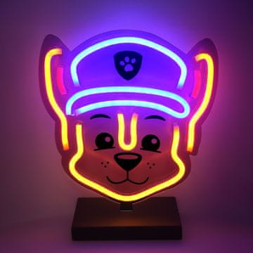 NEON PLASTROL Neon LED na postolju Psi Patrol - Chase
