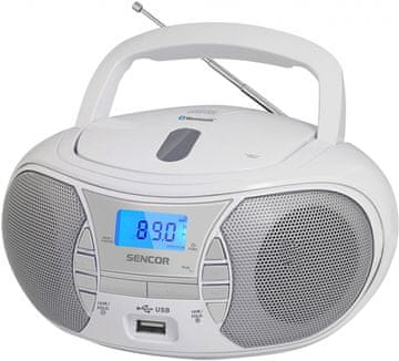 RADIO Sencor Radio CD SPT2700, Bluetooth/MP3/USB/FM, bijeli