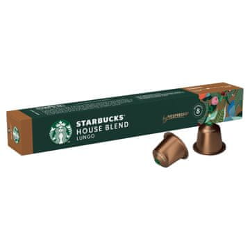 NESCAFÉ Starbucks Nespresso House Blend Lungo kapsule za kavu, 10 x 57g 