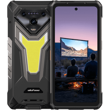 Ulefone ULEFONE Armor 34 Pro, 16+16/512 GB, 25500 mAh, crni