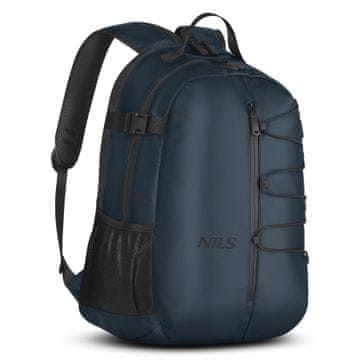 Northix Putni ruksak, 20L PU pretinac za laptop, plavi