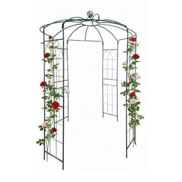 Northix Metalni paviljon Rose Arbor - Samostojeći okvir kupole