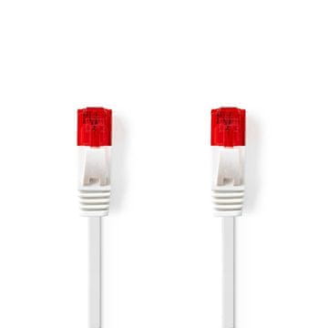 Nedis Ravni mrežni kabel CAT6 U/UTP, 0,5 m, bijeli