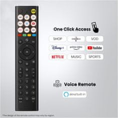 Hisense 50Q8S ULED MiniLED Smart TV, 126 cm, 4K Ultra HD, 144 Hz, crni/sivi