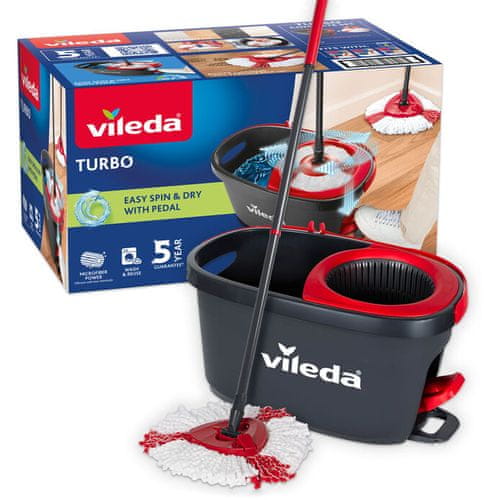 Komplet Vileda Turbo za brzo i udobno čišćenje podova
