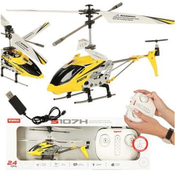 Northix SYMA S107H RC helikopter 2.4GHz RTF žuti
