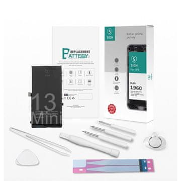 Northix SiGN komplet za zamjenu baterije - iPhone 13 Mini