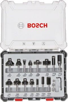 Bosch Bosch 2 607 017 471 Set glodala za drvo 15 komada (6mm drška)