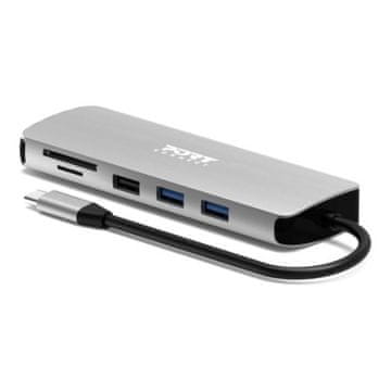 Port PORT DESIGNS Docking Station Type C 9-u-1 (HDMI, PD 85W)