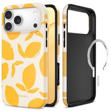 Tech-protect Lamano MagSafe maska za iPhone 17 Pro / 18 Pro, lemon