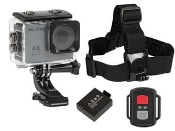 slomart Blow Action Camera GoPro4U 4K WiFi sportska kamera + baterija + traka za glavu