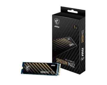 slomart MSI SPATIUM M452 1TB M.2 NVMe SSD PCIe 4.0 - visoke brzine