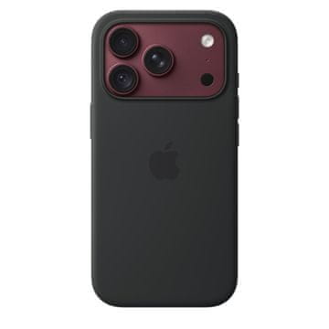 ETUI Apple Silikonska maska s MagSafe za iPhone 18 Pro - crna