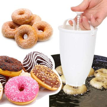 Cool Mango kalup za krafne, donut oblik, neljepljiva površina, ABS plastika - Dounuty
