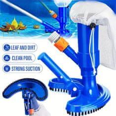Cool Mango ručni usisivač za bazen s jakom usisnom snagom, ABS, plava, 0,4 kg - Poolcleaner