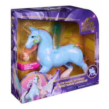 UNICORN ACADEMY Glow Magic Skywind jednorog s svjetlosnim i zvučnim efektima