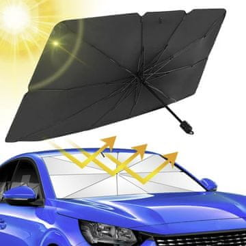 Cool Mango sjenilo za vjetrobransko staklo, suncobran za automobil s toplinskom zaštitom - Carshade