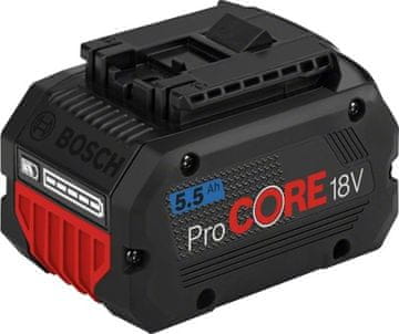 Bosch Bosch ProCORE18V 5.5Ah Profesionalna baterija crvena/crna