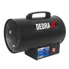 DEDRA DEDRA DED9941A električni grijač prostora - crni, 15000W
