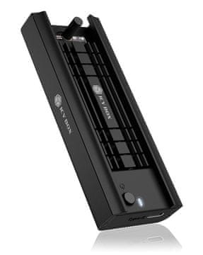 IcyBox ICY BOX IB-180MC-C31 kućište za SSD M.2 - crno