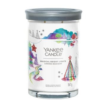 Yankee Candle Yankee Candle Magical Bright Lights mirisna svijeća, Okrugla, Bijela, 1 kom