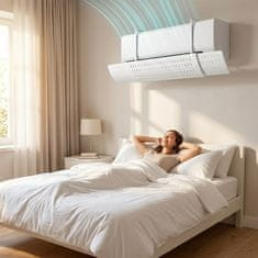 Cool Mango usmjerivač protoka zraka za klima uređaj, podesiv 58–96 cm za ravnomjerno hlađenje - Aircon