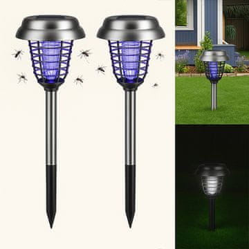 Cool Mango solarna lampa protiv komaraca, UV lampa za insekte na sunčev pogon, 2 komada - Buggy