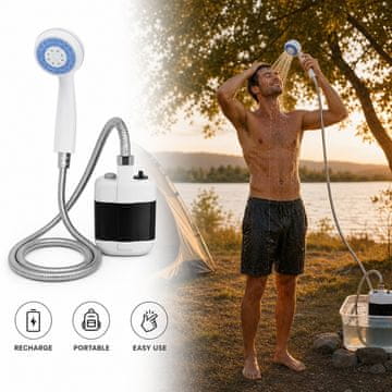 Cool Mango punjiva potopna pumpa za kampiranje i brzo tuširanje, 4–5 l/min - ShowerPod