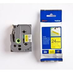 Brother TZE-S651 (TZES651) 24 mm x 8 m crne na žutim etiketama