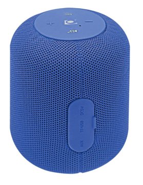 Gembird SPK-BT-15-B BT plavi punjivi, 1.0, 5W, 3.5 mm priključak, čitač kartica, prijenosni bluetooth zvučnik
