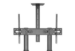 Gembird TVS-100T-02 podesivi TV stalak s kotačima, crni, 60"-100"