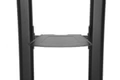 Gembird TVS-100T-02 podesivi TV stalak s kotačima, crni, 60"-100"