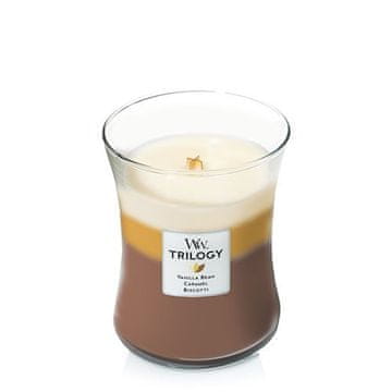 Woodwick WoodWick svijeća 92904, Karamel, Vanilija, Višebojna