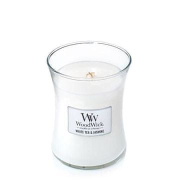 Woodwick WoodWick svijeća 92062, Cedar, Jasmina, Ruža, Bijela