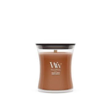 Woodwick WoodWick Radiant Amber Cylinder svijeća smeđa, stakleni držač, 1 kom