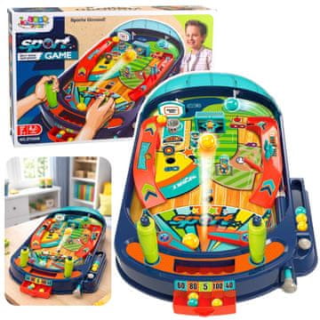 slomart LEAN TOYS Stolni fliper sa 12 loptica