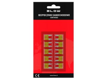 slomart Blow mini automobilski osigurači 20A - set od 10 komada