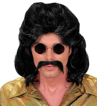 Widmann Muška Disco Perika s Brkovima – Stil 70-ih