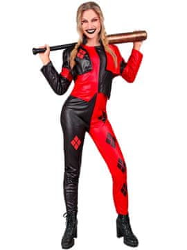 Widmann Ženski Kostim Harley Quinn u Crveno-Crnom Stilu