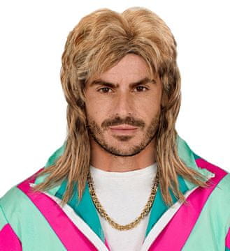 Widmann Muška Plava Mullet Perika 80-ih