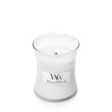 Woodwick WoodWick 98062E mirisna svijeća, Cedar, jasmin, ruža, čaj, bijela
