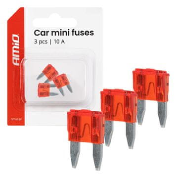 slomart AMiO Auto osigurači MINI 10A (3 kom.)
