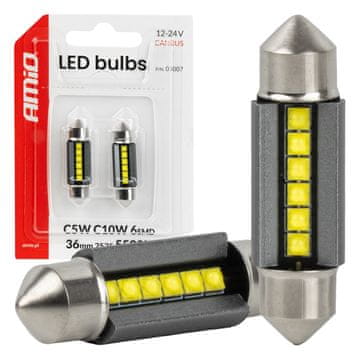 slomart AMiO CANBUS LED žarulja 36mm (12V/24V)