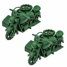 slomart LEAN TOYS Vojni set 72 komada - vojnici, vozila, dodaci
