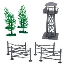 slomart LEAN TOYS Vojni set 72 komada - vojnici, vozila, dodaci