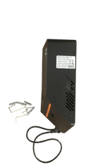 ElriBird Komercijalno sušilo za ruke 1200W V-oblik dvostruki mlaz crno