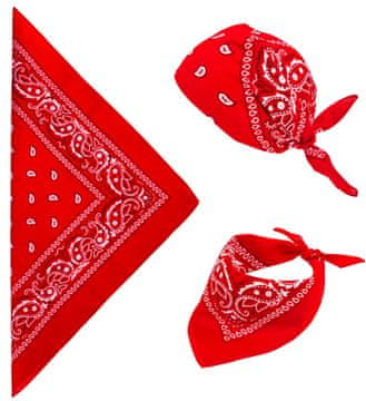Widmann Crvena Kaubojska Bandana, 55 × 55 cm